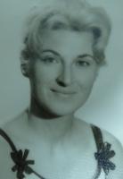 Portrait photographique de Monique Augé-Lafon dans les années 1960 (Archives de l'université Paul Sabatier)